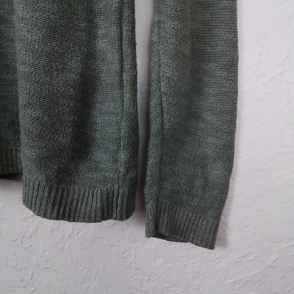 GAP Womens Sweater Tee Small Green Cotton Blend Pullover Long Sleeve Scoop‎ Neck - Picture 4 of 12